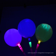 LED clignotant Latex Bolloon Hélium Ballon Latex Flashing Ballons